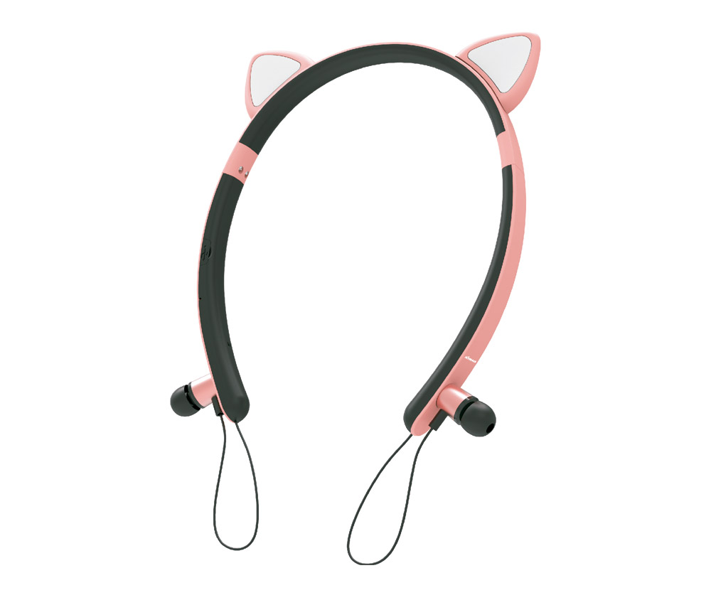 XFTOPSE Fones de ouvido de Gato com Microfone, Fone de Ouvido para